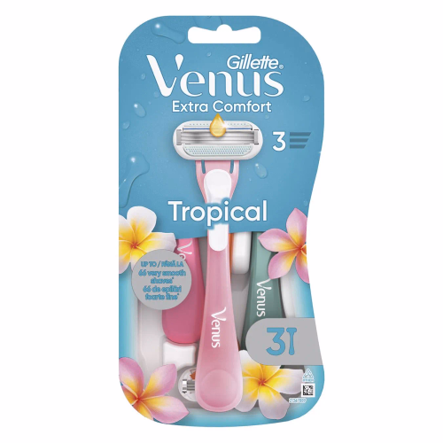GILLETTE VENUS Tropical Одноразові бритви арома 3шт