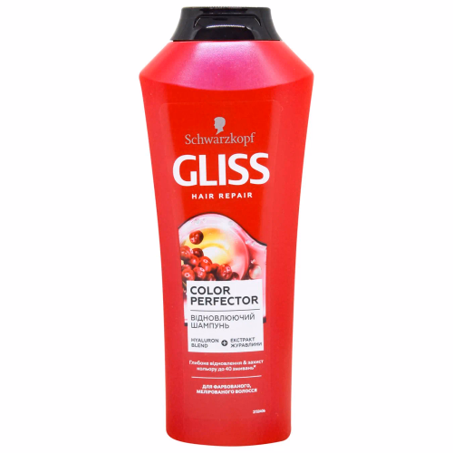 Ш-нь GLISS KUR 400 мл. Color Perfector для фарбованого волосся