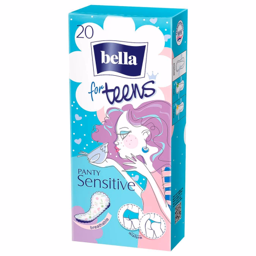 Прокладки гігієн/щоденні Bella Panty Teens Sensitive 20шт