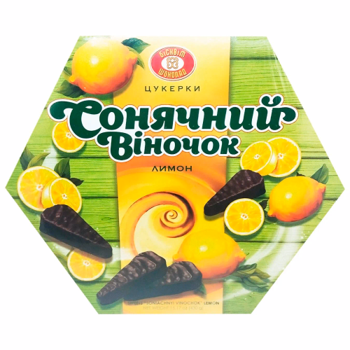 Цук. в короб. "Сонячний віночок" Лимо 430г