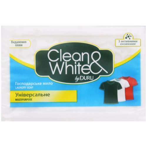 Duru мило госп. CLEAN&WHITE 120гр універсальне