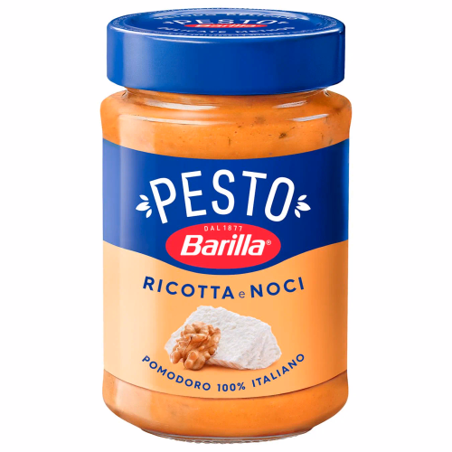 Песто Barilla 190г сир рікотта з горіхами (червоне)