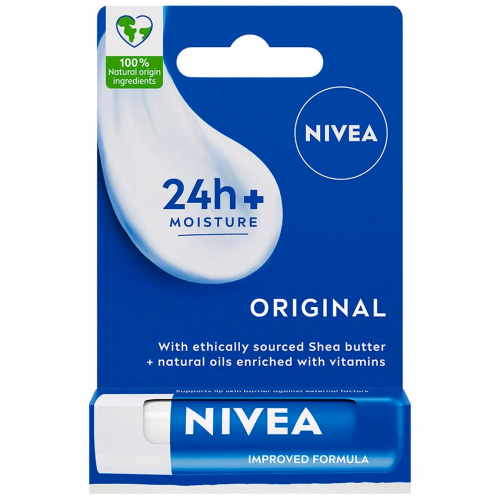 БАЛЬЗАМ ДЛЯ ГУБ БАЗОВИЙ ДОГЛЯД NIVEA 4,8 г