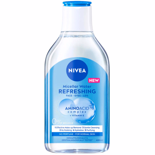 МІЦЕЛЯРНА ВОДА ДЛЯ НОРМ/КОМБІНОВ  NIVEA  400ML