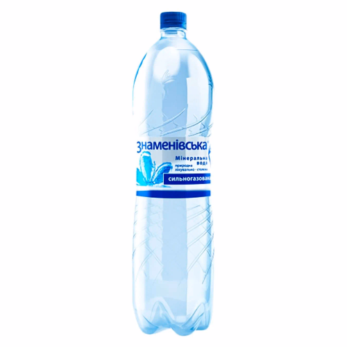 Вода Знаменівська сильногаз.1,5л