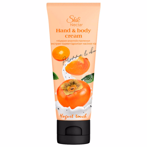 Shik Nectar YOGURT TOUCH Крем д/рук і тіла 75мл Екстракт хурми та гідролізат насіння чіа
