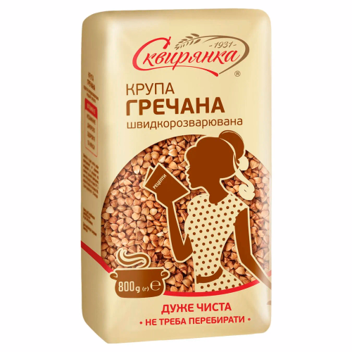 Сквирянка Крупа гречана ядриця 800г