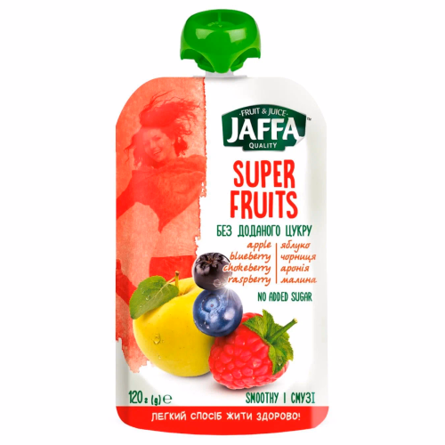 JAFFA Смузі з чорниці та яблук 0,12л
