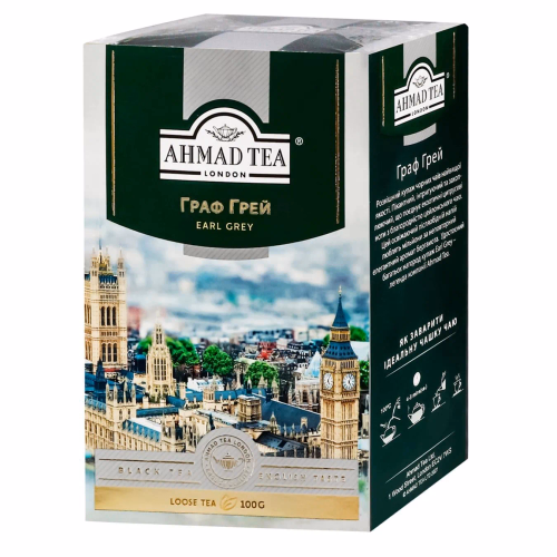 AHMAD Tea. Чай Граф Грей, 100 г