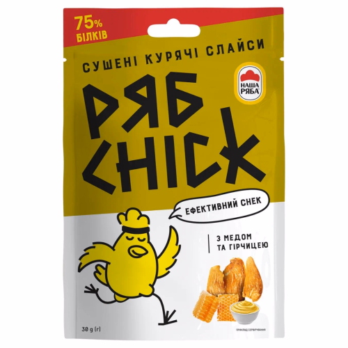 Слайси з Філе кур РябChick з медом і гірчицею 30 г