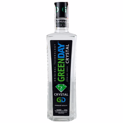 Горілка особлива GREEN  DAY CRYSTAL 0,5л