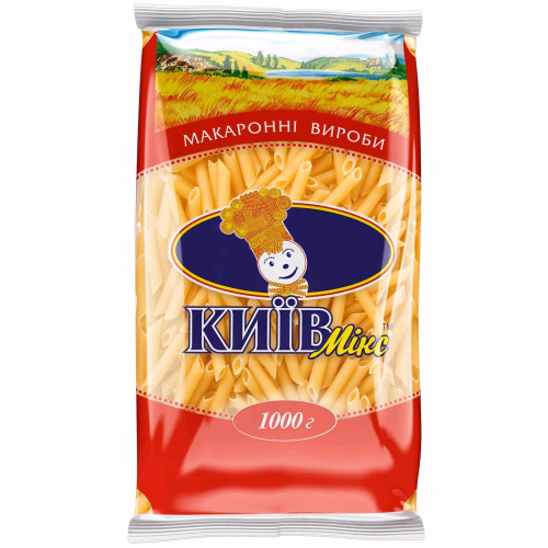Макаронні вироби Київ Мікс 1 кг Пір'я