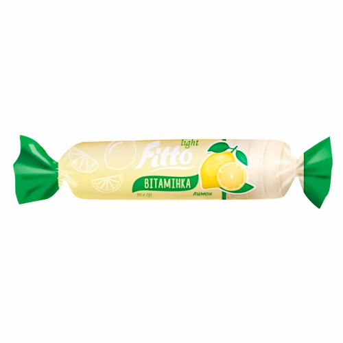 Цукр/виріб Вітамінка зі смаком Лимона ТМ "Fitto light 30г