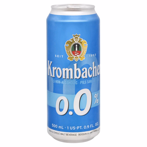 Б/А Пиво Кромбахер Pils 0.5л ж/б