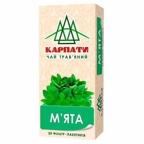 Чай Карпати 20ф/п*1,25г трав.м'ята