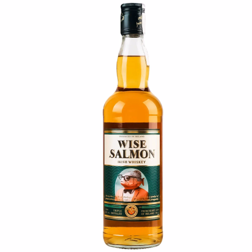 Віскі Ірландський Wise Salmon 40% 0,5л