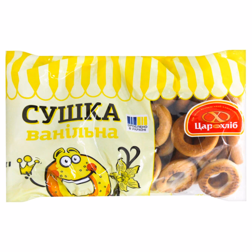 Сушки ванільні 0,3 кг ХЛІБ ЦАР