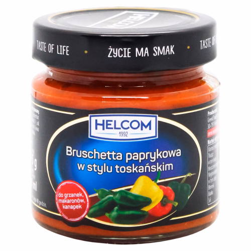 Соус Брускетта HELCOM 225мл тосканська паприкова