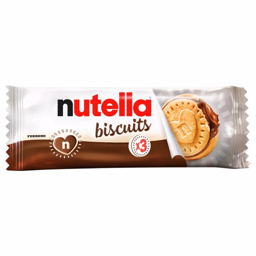 Печиво NUTELLA BISCUITS з начинкою із горіхової пасти NUTELLA та какао T3x28