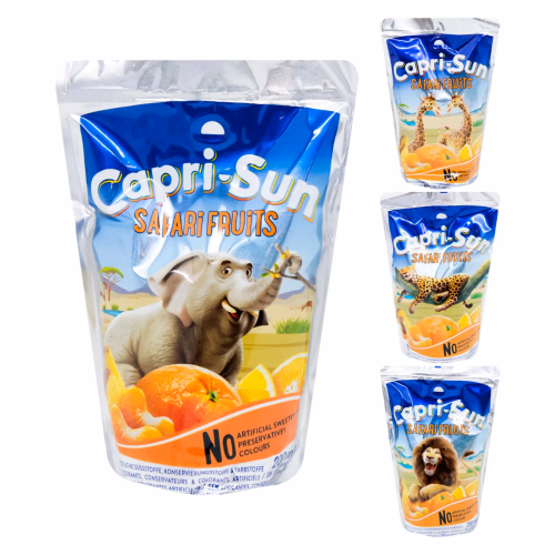 Напій Capri-Sun Safari Fruits 0,2л
