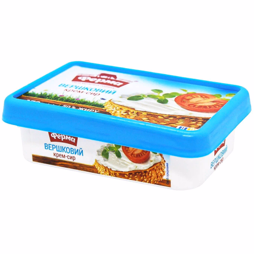 Крем-сир Вершковий Ферма 50% 170г ванночка