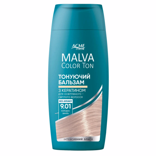Тон.бальзам для волосся MALVA Color TON 9.01 Холодна ваніль, 180 мл