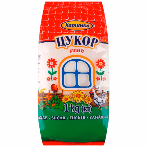 Цукор "Хатинка" 1кг