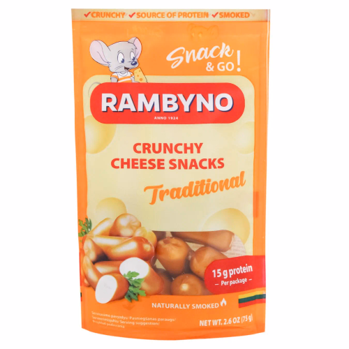 Плавл сир Rambyno snack натур 75г