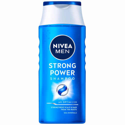 ШАМПУНЬ ЧОЛОВІЧИЙ "STRONG POWER" NIVEA 250 МЛ.