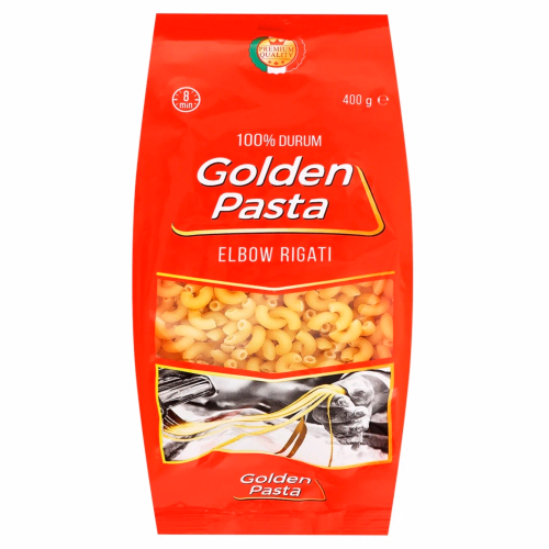 Макаронні вироби Golden Pasta 0,4 кг Ріжки маленькі