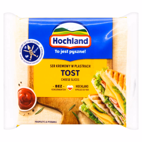 Hochland сир пл. 130г Тост (ломтики)