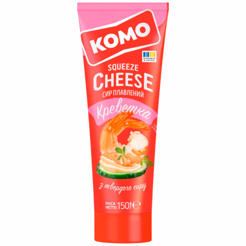 Сир пл.Креветка 50% тюбик 150г Комо