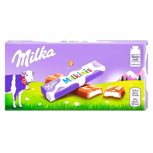 МІЛКА Шоколад 87г Milkins (палочки)