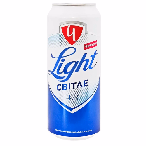 Пиво Чернігівське Light ж/б 0,5 л