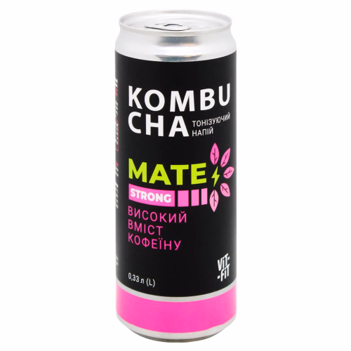 Напій Комбуча Мате Strong 0,33 л ж/б