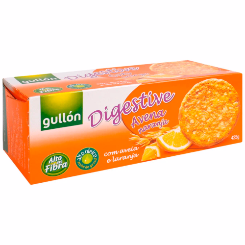Печиво Gullon Digestive вівсяне з апельсином 425г