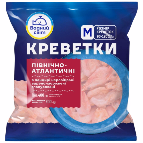 Креветка 90 +400г ВМ
