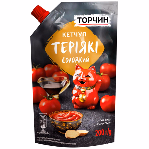 ТОРЧИН Кетчуп Терiякi 200г