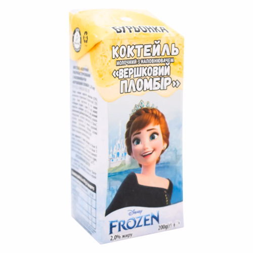 Коктель мол.у/паст.з нап.Вешковий пломбір Бурьонка&Disney"2% 200г
