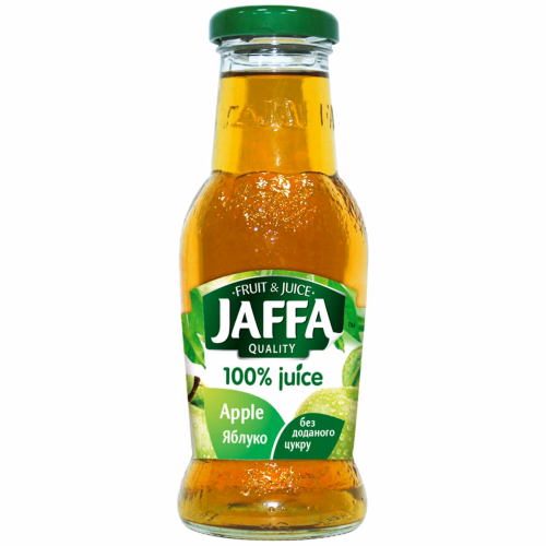 JAFFA 0,25л Яблучний сік (скл.бан)