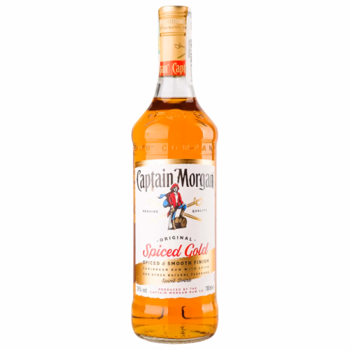 Напій алк на основі Карибського рому Captain Morgan «Spiced Gold» 0,7л