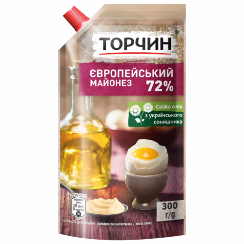 ТОРЧИН Майонез Європейський д/п 300г