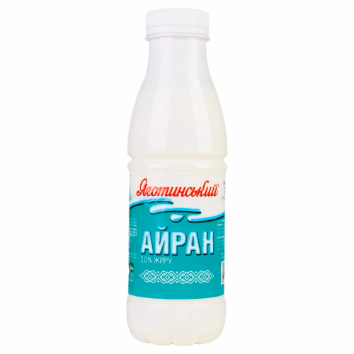 Напій к/м Айран 2,0% 450г пл ЯГОТИНСЬКЕ