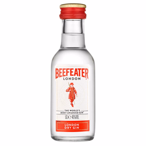 Джин лондонський cухий Beefeater 0,05л 40%