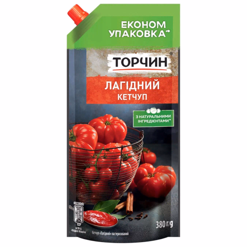 ТОРЧИН Кетчуп Лагiдний 380г