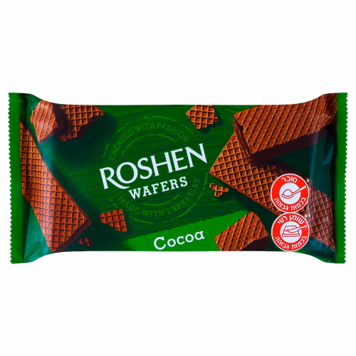 Вафлі Roshen Wafers какао ВКФ 216г
