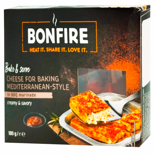 Сир м'який Бонфаєр BBQ 55% 180г