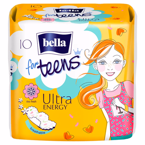 Прокладки гіг Bella Panty for Teens ENERGY normal 10шт
