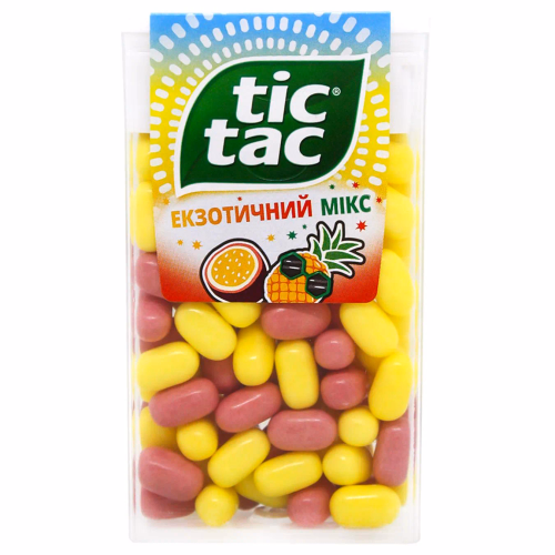 Драже Тік Так Екзотичний мікс T110x24 (54г)