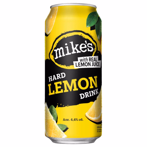 Пиво Mike"s Hard Drink з соком лимона  0,5л жб